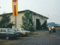 Einweihung der neuen Halle 1982