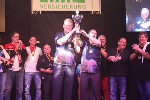 Die Olfener Dartmeisterschaft in der Kitthalle gewinnt Klaus Düllmann