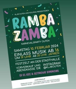 Ramba Zamba Karnevalsparty